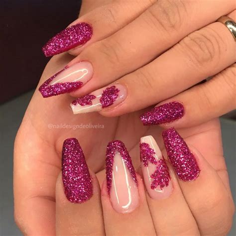 Ideias De Unha De Fibra De Vidro - Unhas decoradas Fibra de vidro: 55 Ideias Lindas e Inspiradoras