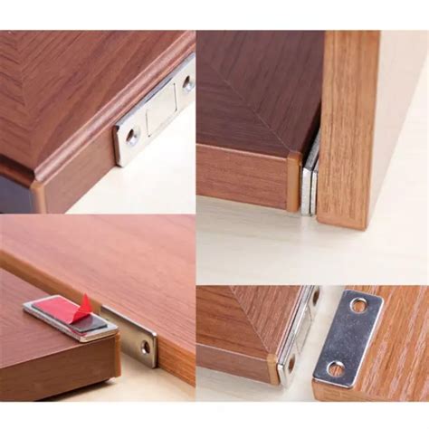 LOQUET DE PORTE d'armoire, sans dommage, pour tiroir, salle de bain ...
