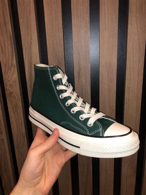 Высокие Кеды Converse Chuck Taylor 70 high top, Зеленые Высокие ...