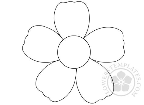 simple flower outline drawing kids drawing lessons