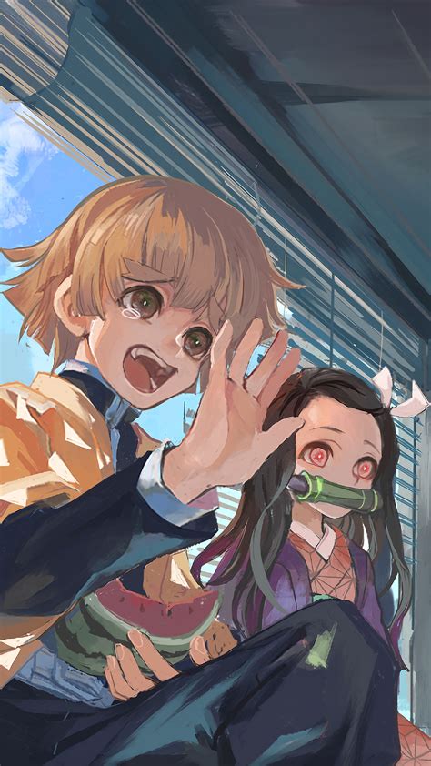 Kimetsu no Yaiba, Inosuke Zenitsu, Nezuko, Tanjiro, 4k HD Phone ...