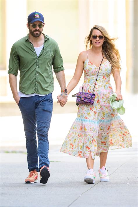 Blake Lively Perfects the Dress-and-Sneakers Combo | Vogue