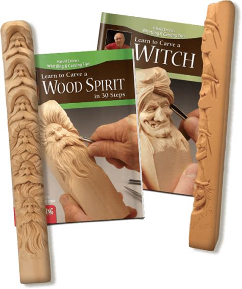 8 New Wood Carving Study Sticks | Fox Chapel Publishing