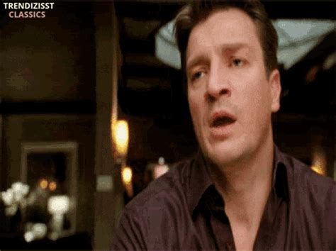 Hold On Hmm GIF - HoldOn Hmm NathanFillion - Discover & Share GIFs