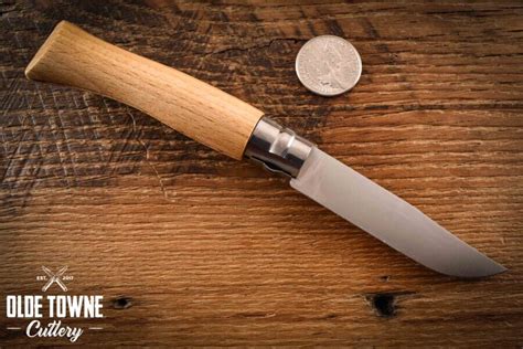 Opinel No 7 Beechwood Stainless folding/fixed/edc tool for sale