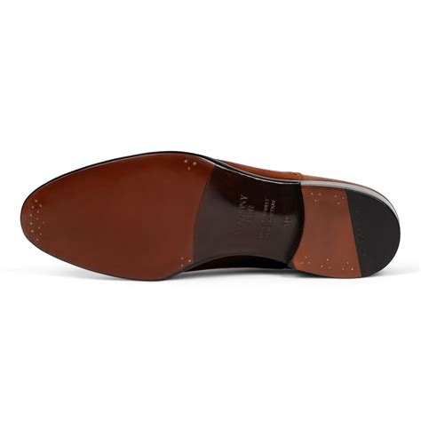 Windsor Brogue Cap-Toe Oxford | Vintage Amber Tan | Handcrafted