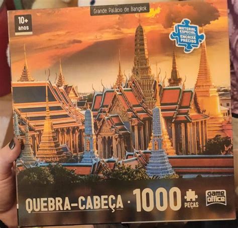 Quebra Cabeca Mil Peças - Quebra Cabeça de Mil Peças Lacrado/novo | Jogo de Tabuleiro Game Office ...