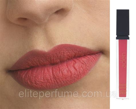 Жидкая Матовая Помада Aden Cosmetics Liquid Lipstick 12 Brink Pink ...