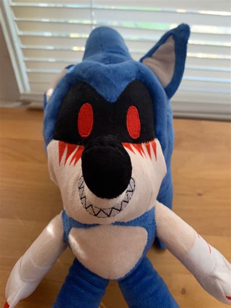 Sonic Exe Plush, Evil Sonic.exe Stuffed Plush Toy Sonic Hedgehog Plush ...