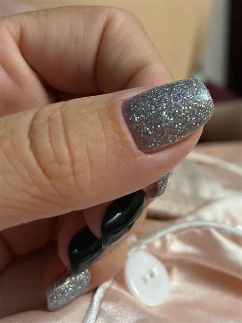 Маникюр блестящий чёрный in 2024 | Nails, Beauty