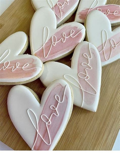 Heart Shaped Love Cookies