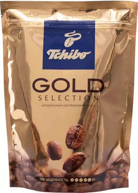 Кофе растворимый Tchibo Gold Selection (Чибо Голд), 150 г, пакет ...