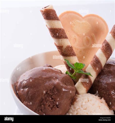 home made ice Stock Photo - Alamy