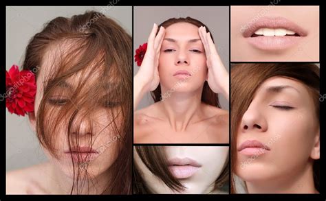 Makeup collage — Stock Photo © gaudiums #5218422