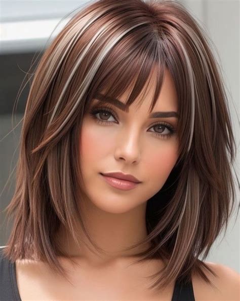 Pin by Terri Smith on Hair | Medium hair styles, Shoulder length hair