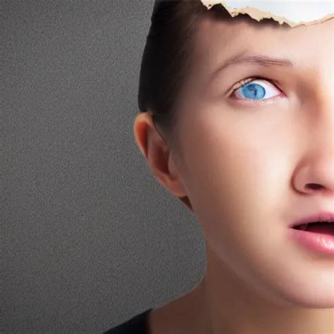 person with deformed face | Stable Diffusion