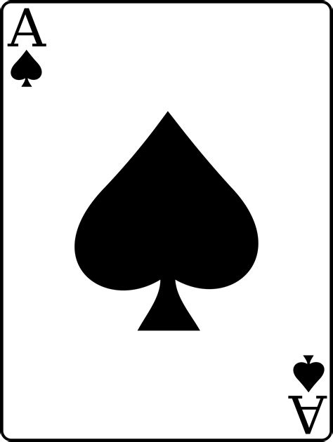 Free Ace Of Spades Card Png, Download Free Ace Of Spades Card Png png ...