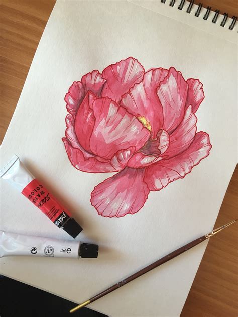 Роза скетч маркерами (Много фото) - drawpics.ru