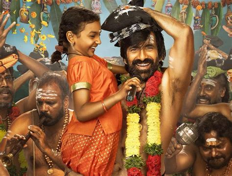 ravi teja announces film  irumudi  birthday irumudi