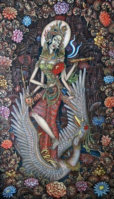 Wyn Murka 60x1m Dewi Saraswati - Agung Raka Art Gallery