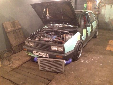малой примерил тайфушу — Volkswagen Golf Mk2, 2 л, 1991 года | стайлинг ...
