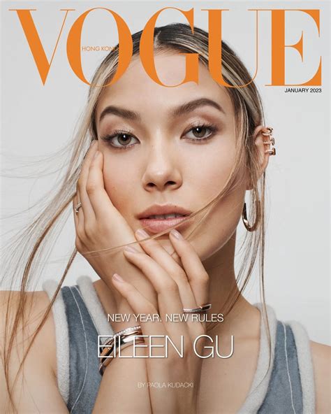 Eileen Gu In Vogue Hong Kong January 2023 by Paola Kudacki — Anne of