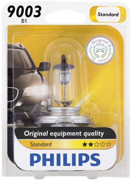 . Standard 9003 / H4 (HB2) Halogen Headlamp Bulb | Philips 9003B1
