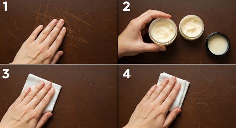 how to get scratches out of leather