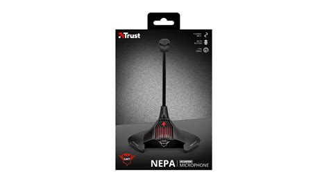 Trust GXT 239 Nepa Mikrofon - Fekete - BestMarkt