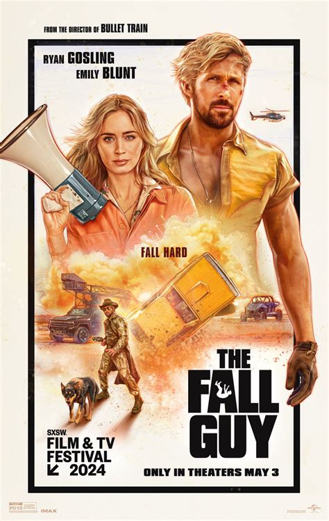 پوسترهای فیلم The Fall Guy؛ رایان گاسلینگ در تعقیب‌وگریزی نفس‌گیر