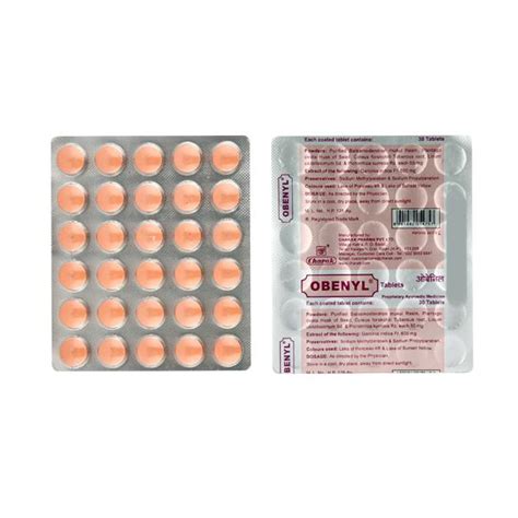 Obenyl Tablet 30'S - Buy Medicines online at Best Price from Netmeds.com