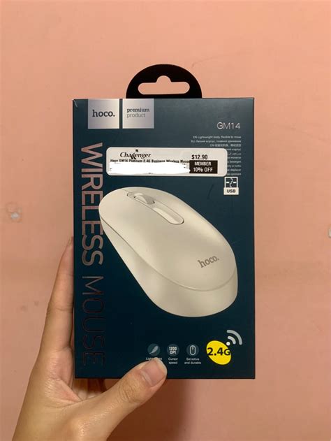 Hoco GM14 wireless mouse, Computers & Tech, Parts & Accessories, Mouse ...