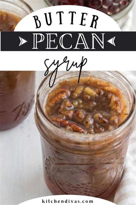 Copycat IHOP Butter Pecan Syrup Recipe