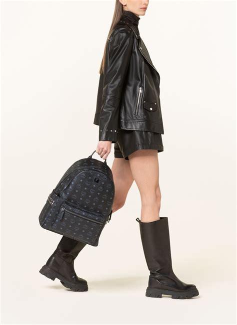 MCM Rucksack in schwarz