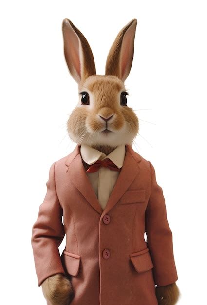 Free PSD | Bunny character isolated