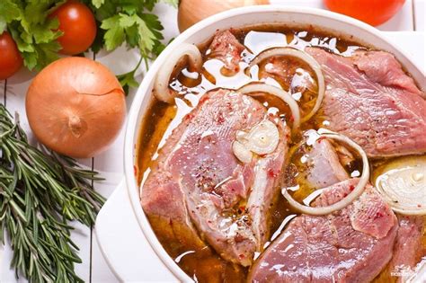 Лучшие маринады для запеченного мяса - Любимые рецепты