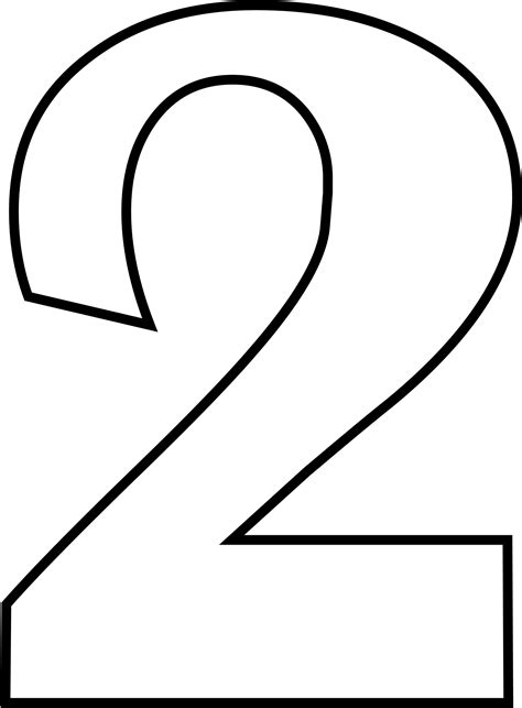 Free Number 2 Coloring Pages Download Free Number 2 Coloring Pages Png ...