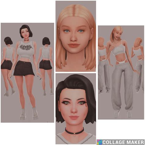 The Madison sisters. Cuties. : r/TheSims4Lookbook