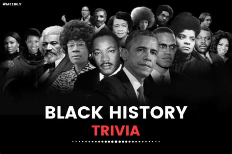 Black History Trivia Questions & Answers Quiz - Meebily