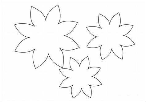 Шаблоны цветов из бумаги для распечатки | Flower template, Paper ...