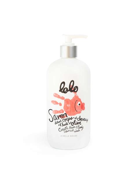 Savon délicat corps et cheveux à l'huile d'olive 500 ml - Lolo et moi
