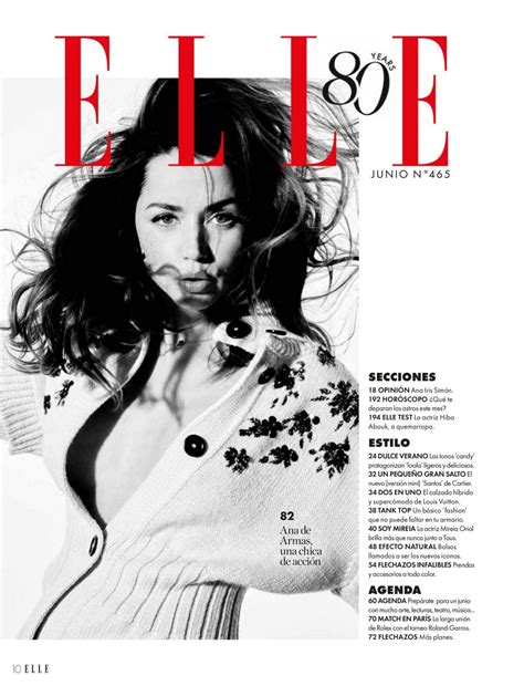 Ana de Armas On The Cover Of Elle Magazine | BootymotionTV