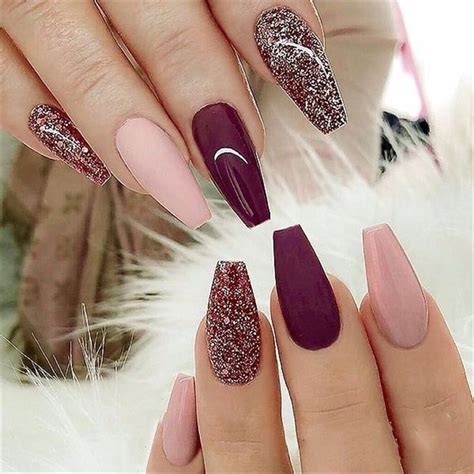 Дизайн Ногтей Бордовая Балерина — Richnail.ru