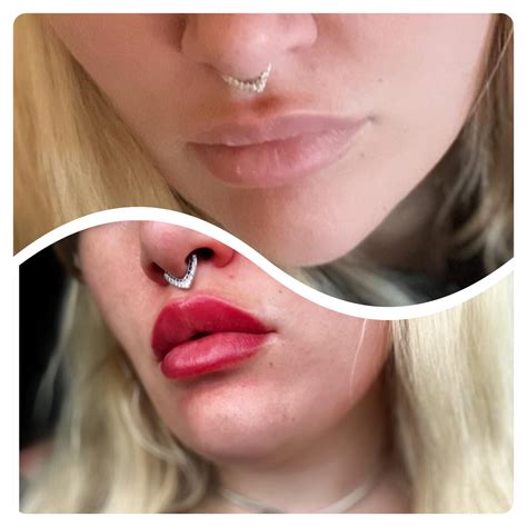 Put some color on my lips today! : r/microblading