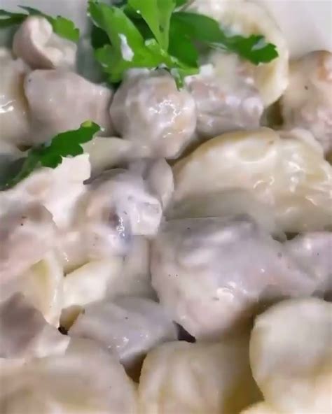 🍽 Паста Жульен Ингредиенты: Филе курицы 400 гр Шампиньоны 300 гр ...