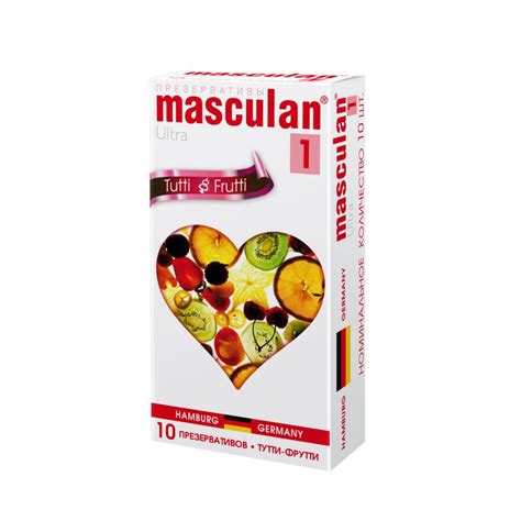 Презервативы Masculan 1 Ultra Тутти-фрутти 10 шт, Masculan, Германия ...