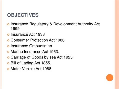 Insurance regulatory and development authority of india (IRDA)