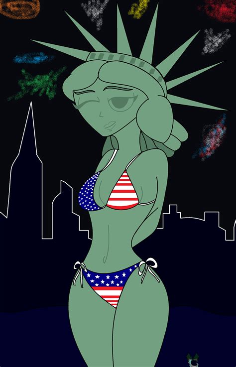 lady liberty rocking the 4th of july by MasterGD21 on Newgrounds