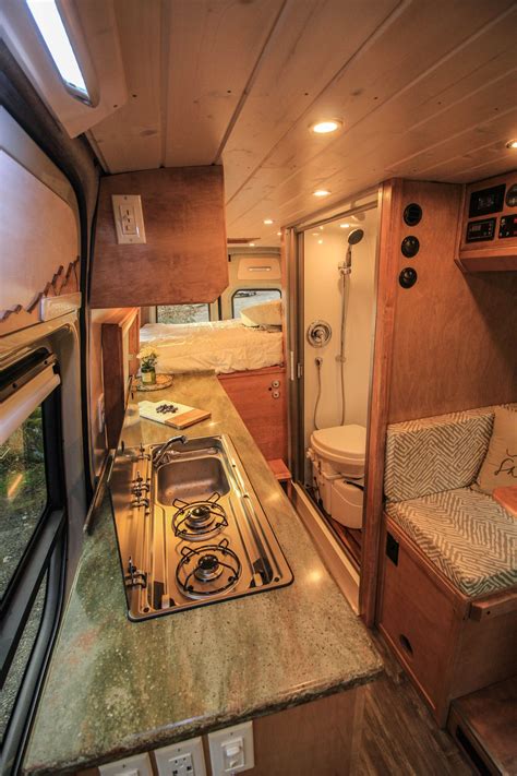 Sprinter Van Conversion With Bathroom