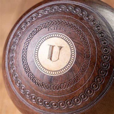 Винтажный мяч для крокета Vintage Croquet Ball 8, Винтаж | Home Concept